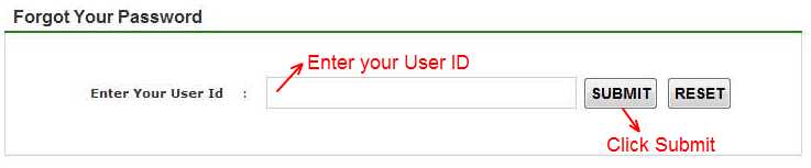 Forgot Password
